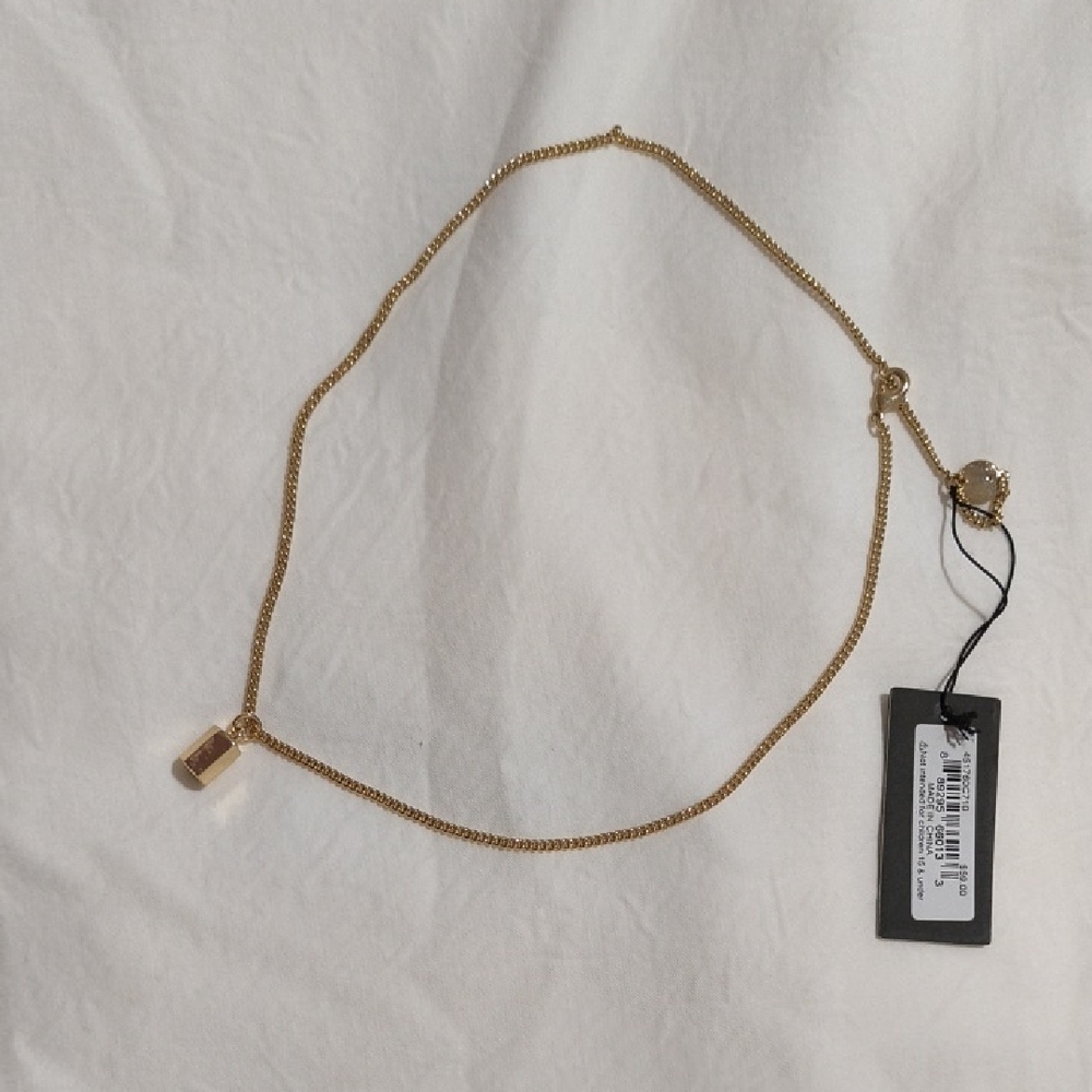 All Saints Gold Necklace